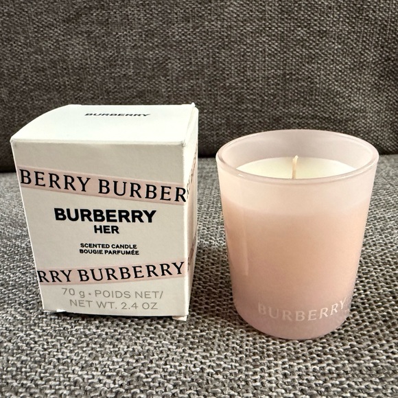Burberry Her Scented Candle Pink New 70g  2.4Oz Authentic Brand - Picture 4 of 16